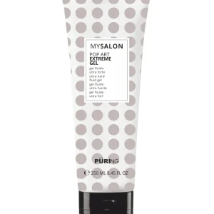Gel Fluido Modelador e Definição Pop Art Fixação Extra-Forte 250 ml MySalon Puring