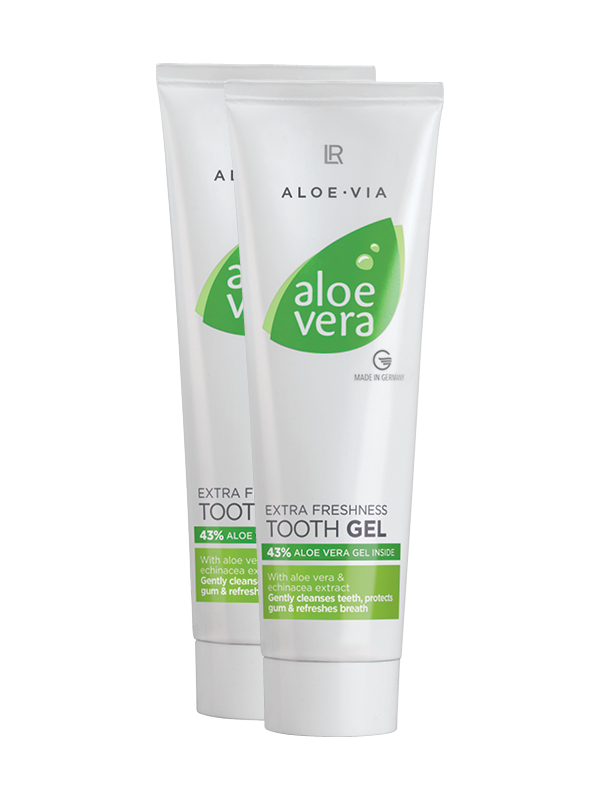 Set Duplo Aloe Vera Gel Dentífrico Extra Fresco