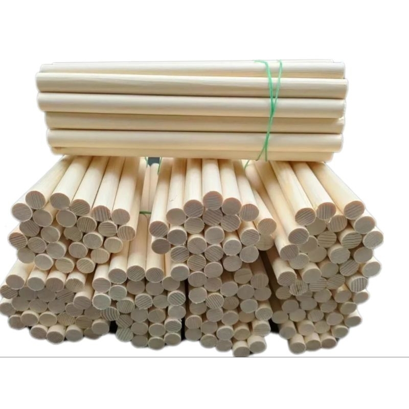 20 Varetas c/ 20cm  10mm Cavilha Flâmula bandeirinha