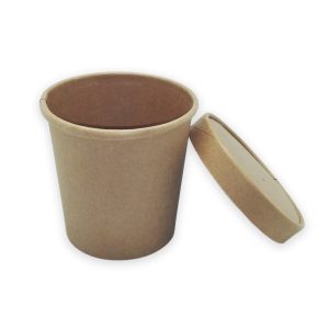 Copo Sopa Cartão Kraft 470ml 50un.