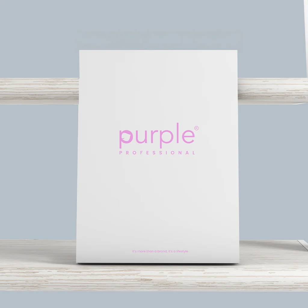 Bloco de notas Purple Professional