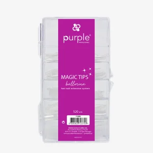Magic gel tips press on - ballerina long (520 uni)