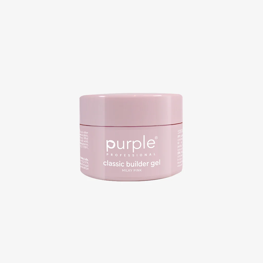 Classic builder gel milky pink