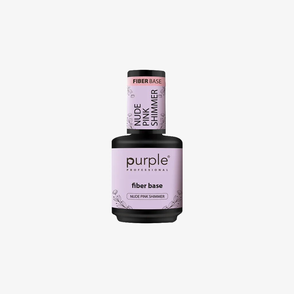 Fiber base nude pink shimmer 15ml